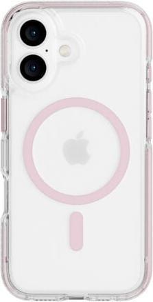 Image du produit Evo Tech21 - Crystal - Coque - iPhone 16 - MagSafe - Rose (Apple iPhone 16)