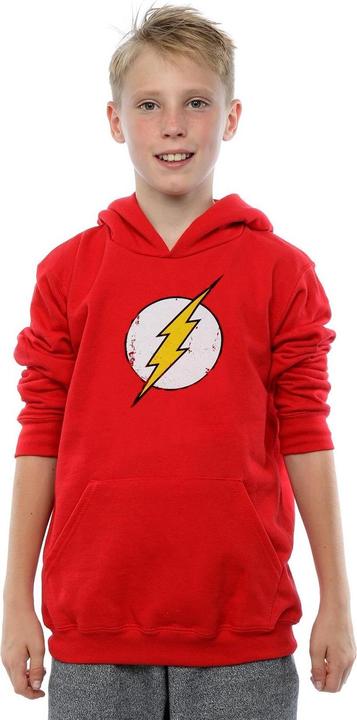 Image du produit - Sweat à capuche FLASH DISTRESSED LOGO - Garçon (128)