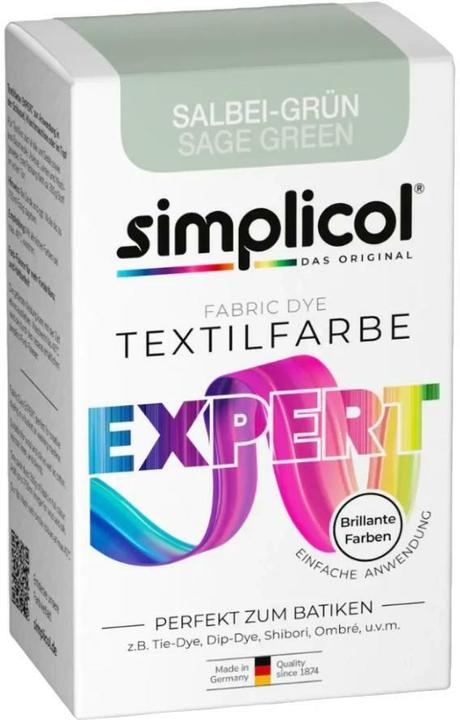 Produktbild Simplicol Textilfarbe expert (Salbeigrün)