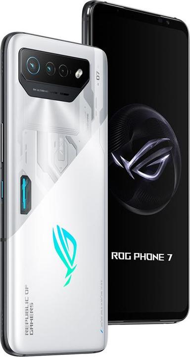 Actual product image ASUS ROG Phone 7 (256 GB, Storm White, 6.78", Dual SIM, 50 Mpx, 5G)