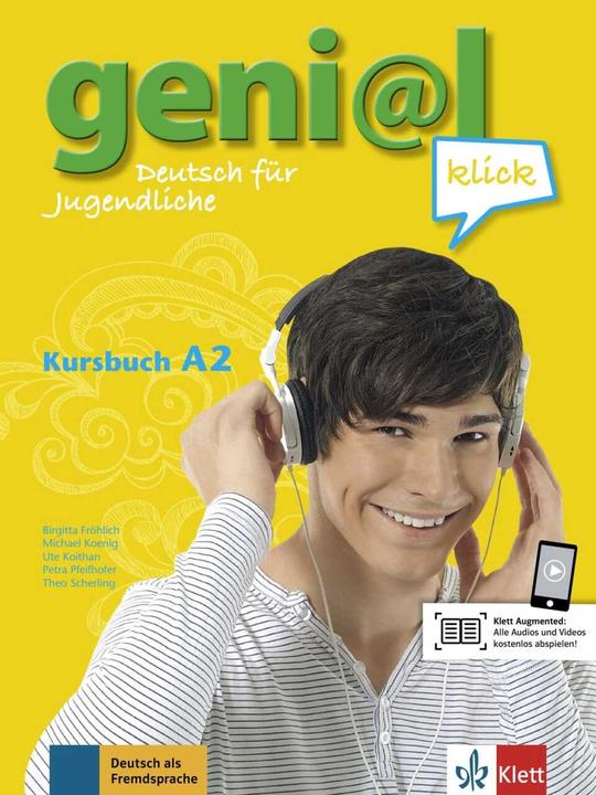 Image du produit genial klick A2. Kursbuch (Allemand, Marouska Mariotta, Petra Pfeifhofer, Ute Koithan, Theo Scherling, Michael Koenig, Birgitta Fröhlich, 2012)