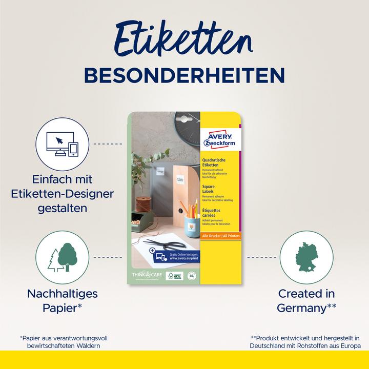 Image du produit Avery Étiquettes de code QR