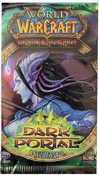 Produktbild World of Warcraft TCG Through the Dark Portal TCG Booster Pack (Englisch, Booster Pack)