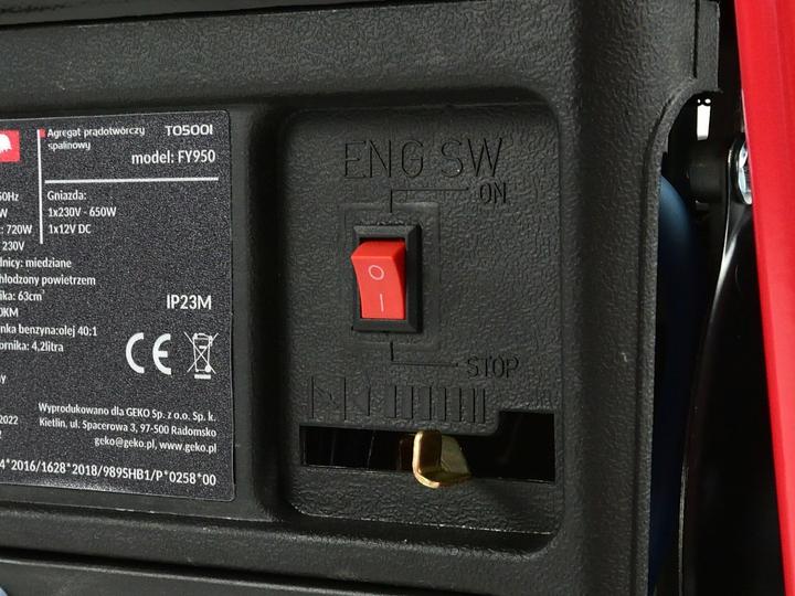 Produktbild Tvardy Benzin-Rahmen-Stromerzeuger 2 PS/720 W (720 W)