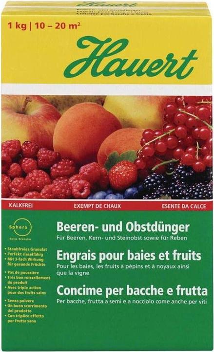 Produktbild Hauert Beeren und Obstdünger (1 kg, 1 l)