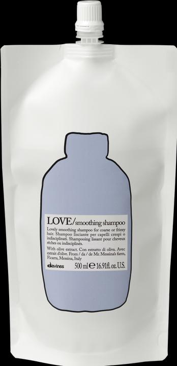 Davines Essential Haircare - Love Smoothing Shampoo Refill (500 ml, Flüssiges Shampoo)
