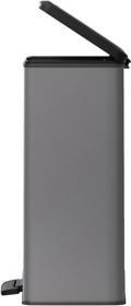Image du produit Curver Deco Bin Duo Prullenbak - 26L+26L - Afvalscheiding - Rechthoekig - lichtgrijs