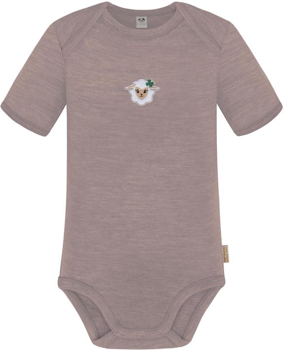 Actual product image Normani Baby merino bodysuit short sleeve "Tauranga" - 9249 (56)