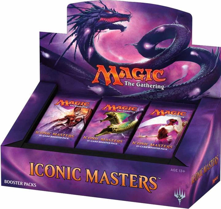 Produktbild Magic the Gathering Iconic Masters Booster Box - EN (Englisch, Booster Display)