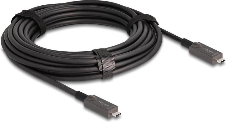 Actual product image Delock Active Optical USB-C™ Video + Data + PD Cable 10 m (10 m, USB 3.2 Gen 2)