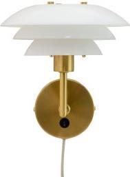 Dyberg Larsen DL20 Wall light Opal/Brass (G9)