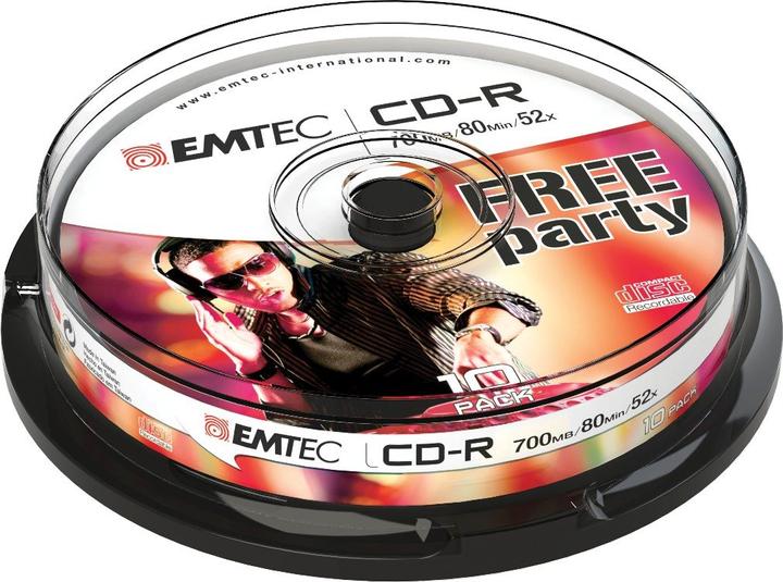Actual product image Emtec Classic 10 x CD-R (10 x)