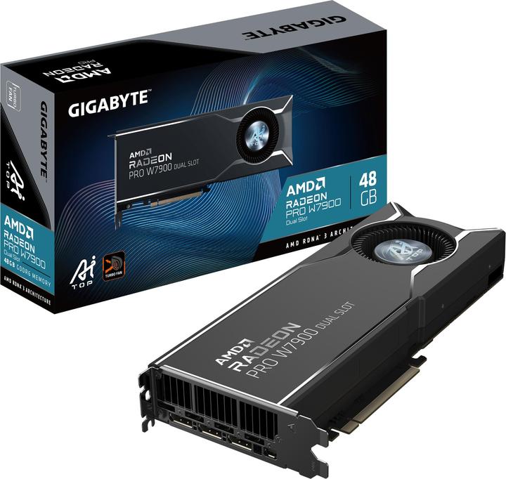 Gigabyte Radeon PRO W7900 Dual Slot AI TOP (48 GB)