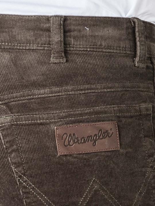 Actual product image Wrangler Texas Slim Jeans moss green fw (W44/L34)
