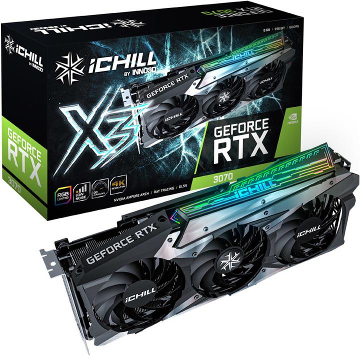 Produktbild Inno3D GeForce RTX 3070 iChill X3 (8 GB)