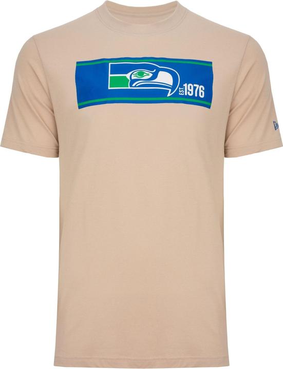 New Era Shirt - NFL SIDELINE Seattle Seahawks stone - XXL (XXL)