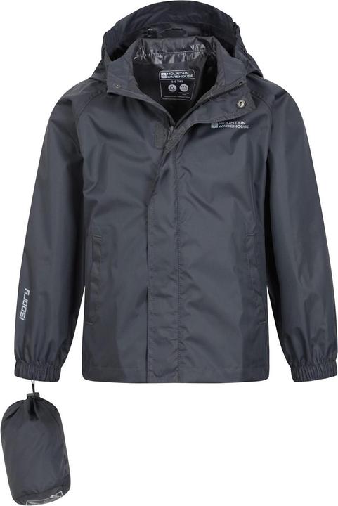 Immagine prodotto Mountain Warehouse Giacca impermeabile Pakka II per bambini/ragazzi (140)