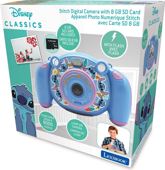 Produktbild Lexibook Disney - Stitch digital HD Camera with SD card (DJ080D)
