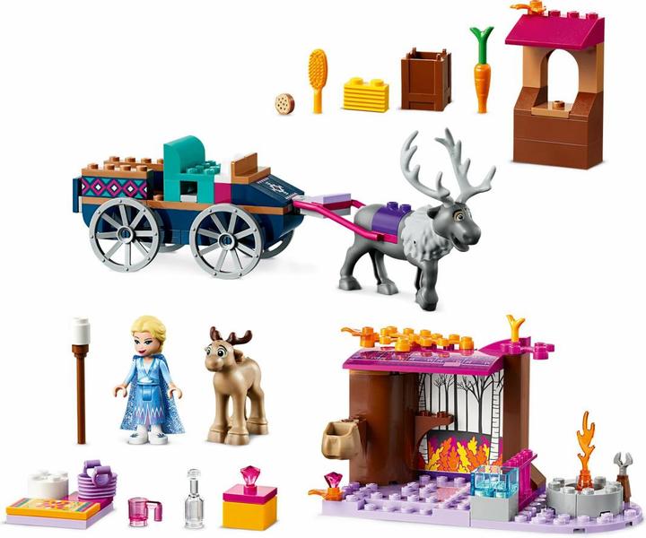 Produktbild LEGO Elsa und die Rentierkutsche (41166, LEGO Disney)