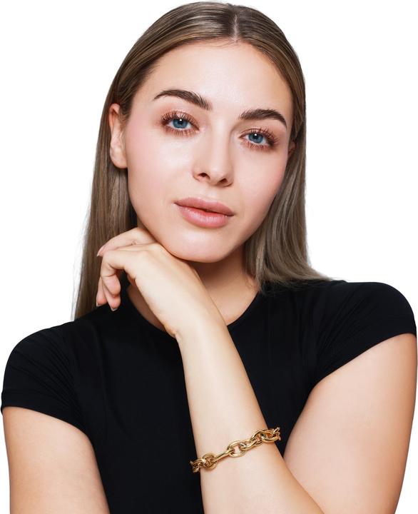 Immagine prodotto Heideman Bracciale a maglie color argento lucido (100% acciaio inossidabile)
