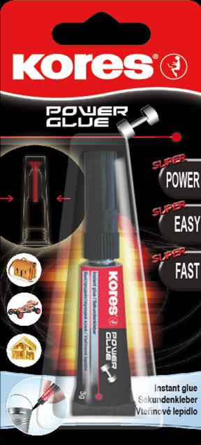 Produktbild Kores Sekundenkleber Power Glue Gel (3 g)
