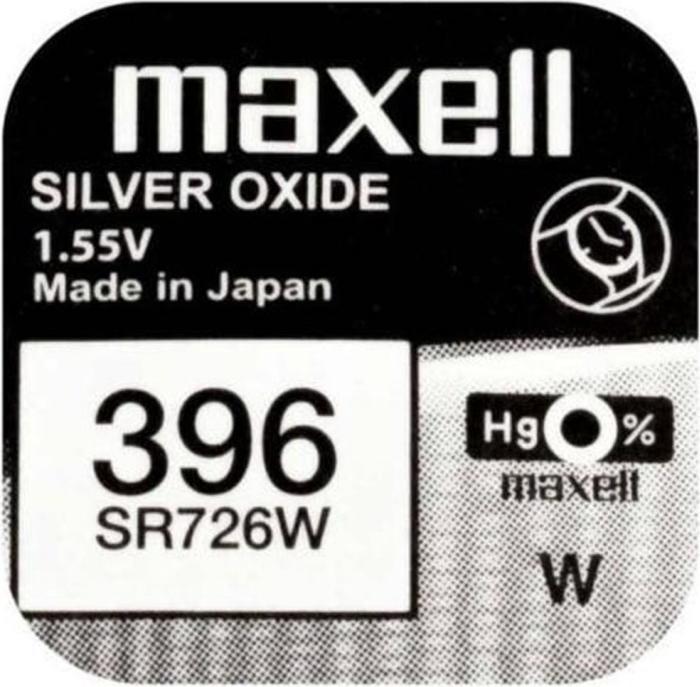 Immagine prodotto Maxell Cella a bottone SR726W 10 pezzi (10 pz., SR59, 28 mAh)