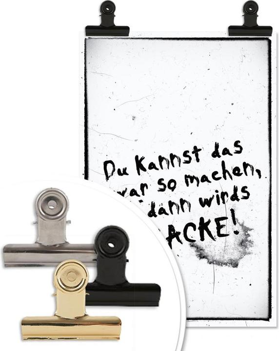 Produktbild Trenddeko Du kannst das zwar so machen, aber dann wird’s kacke (60 x 90 cm)