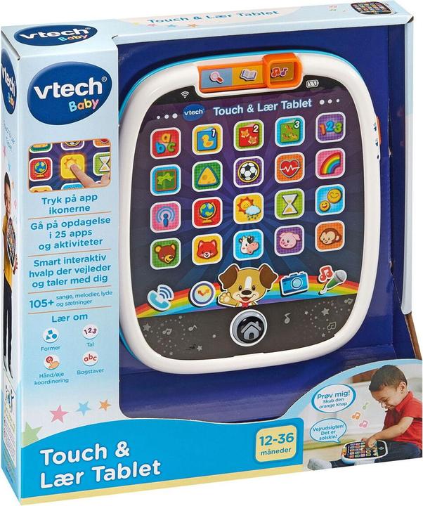 Produktbild VTech Touch & Teach Tablet DK (950-602932)
