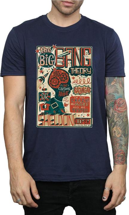Immagine prodotto Big Bang Theory Poster infografico TShirt (L)