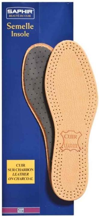 Produktbild Saphir Beaute du Cuir SAPHIR Einlegesohlen Leder auf Kohle