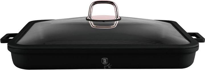 Produktbild BerlingerHaus Haus Grillpfanne mit Deckel Black Rose Collection (34 cm, Grillpfanne, Aluminiumguss)