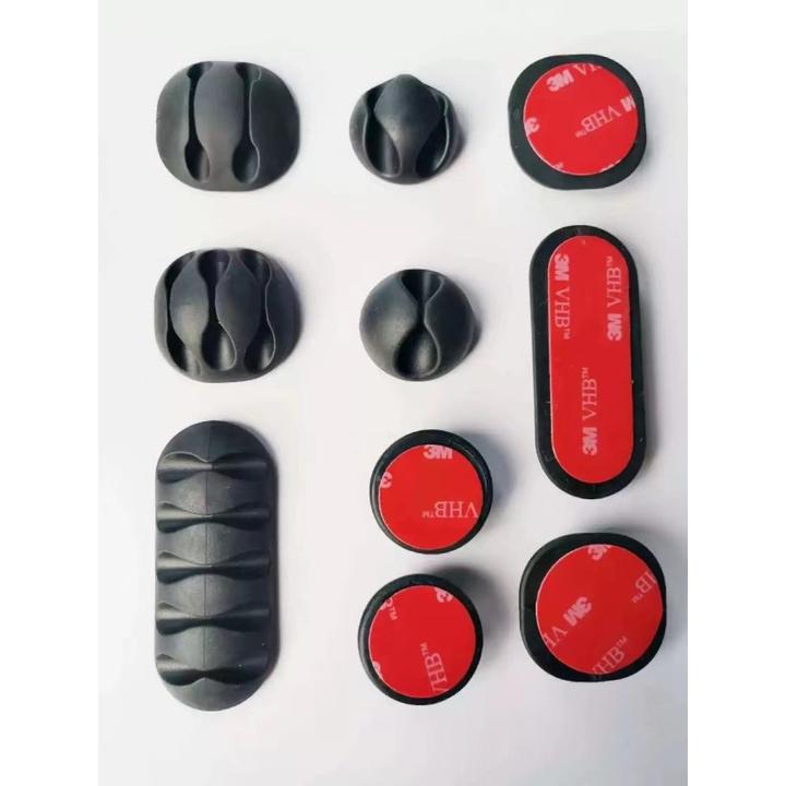Produktbild Swissten Cable Managment (Set 10 Pcs)