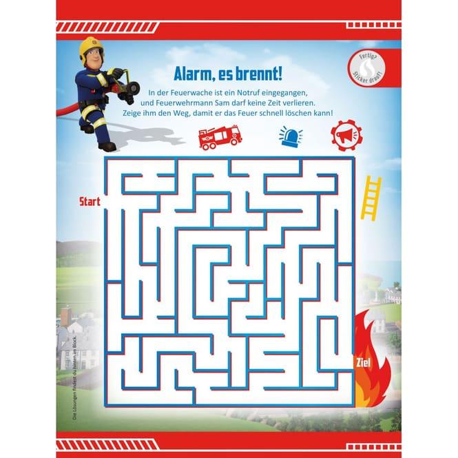 Image du produit Panini Sam le Pompier : 1001 autocollants : Stickers - Enigmes - Coloriage