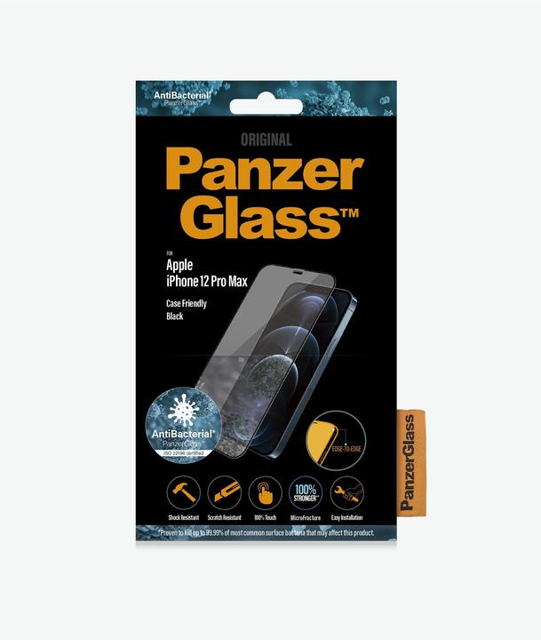 Actual product image PanzerGlass Edge-to-Edge (1 Piece, Apple iPhone 12 Pro Max)