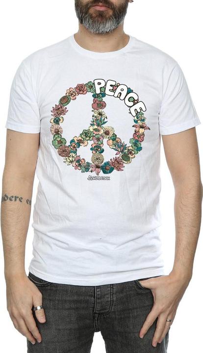 Immagine prodotto Woodstock Floral Peace Maglietta Uomo (M)