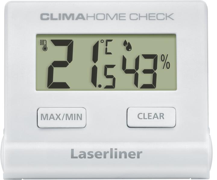 Image du produit Laserliner Thermo-/Hygrometer ClimaCheck, Detailfarbe: Weiss, Typ