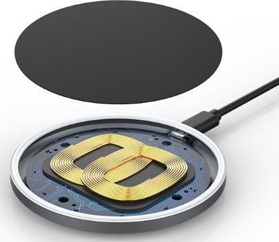 Productafbeelding Rapoo XC150 Draadloze QI Dual Charging Pad, 10W (10 W)