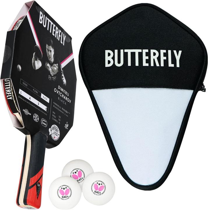Image du produit Butterfly Dimitrij Ovtcharov Black Raquette de ping-pong