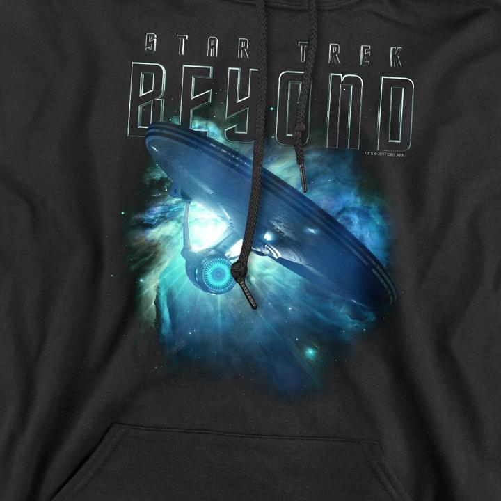 Immagine prodotto Star Trek Beyond Voyage Felpa con Cappuccio Uomo (L)