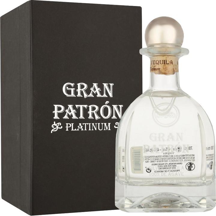 Image du produit Patrón Spirits Company Tequila Gran Patron Platinum pur agave