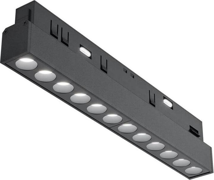 Produktbild Maytoni Points Magnet-Schinensystem EXILITY 48V LED Stromschienenleuchte 12W dimmbar Schwarz 90Ra
