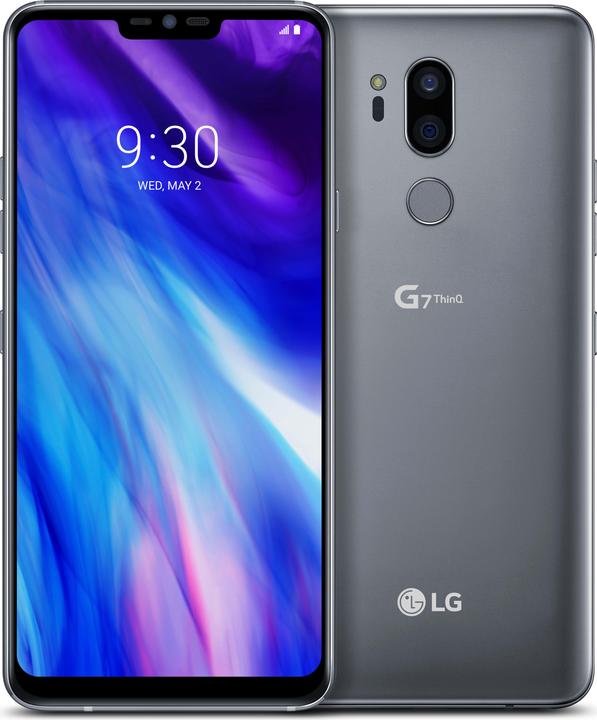LG G7 (64 Go, Gris platine, 6", SIM simple, 16 Mpx, 4G)
