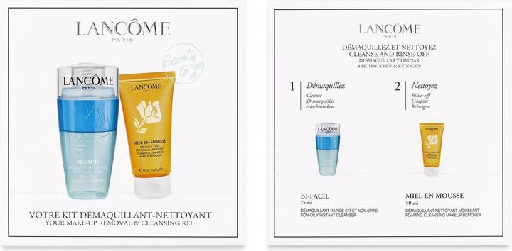 Image du produit Lancôme Kit de démarrage Miel-En-Mousse & Bi-Facil Yeux (Mousse, 75 ml)