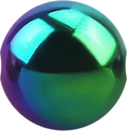 Star Piercing Ball Closure Kugel farbig (Chirurgenstahl 316L)