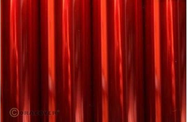 Image du produit Oracover Film thermocollant Oralight, rouge transparent