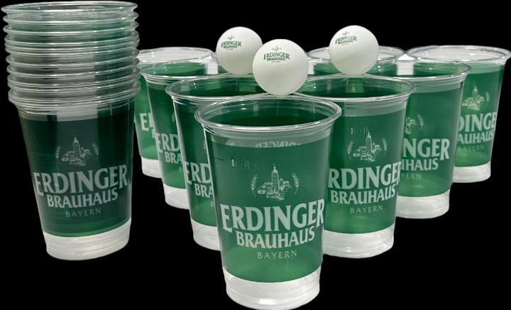 Produktbild MrPong Official Beer Pong Becher Set Erdinger SSOBP