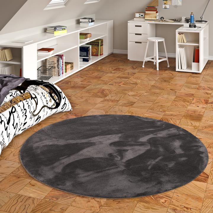 Image du produit Pergamon Kinder Super Soft Fellteppich Pearl Kids Rund (160 x 160 cm)