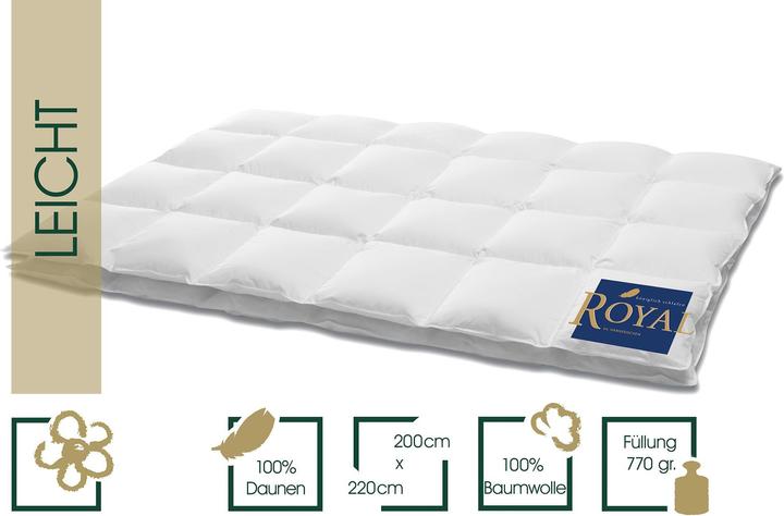 Actual product image Hanskruchen Royal (770 g, 200 x 220 cm)