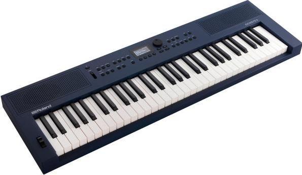 Actual product image Roland Keyboard GO:Keys3 Midnight Blue with keyboard stand (61 Keys)