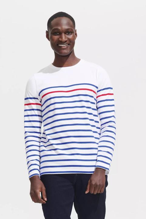 White/navy